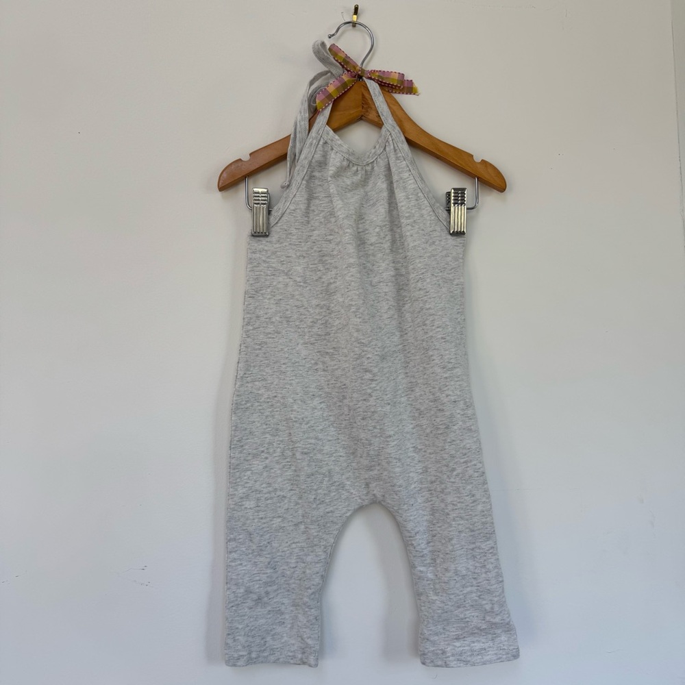 Atlas Grey Halter Neck Jumpsuit